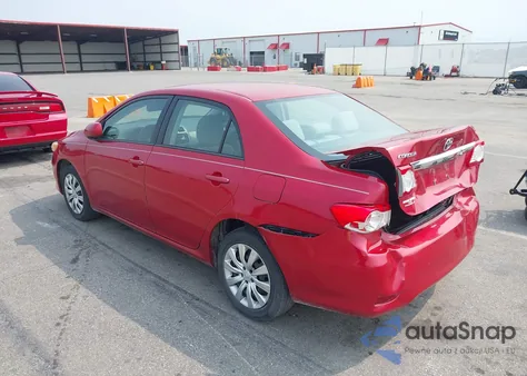2012 Toyota Corolla Le z USA, uszkodzony, nr VIN 2T1BU4EE3CC783429